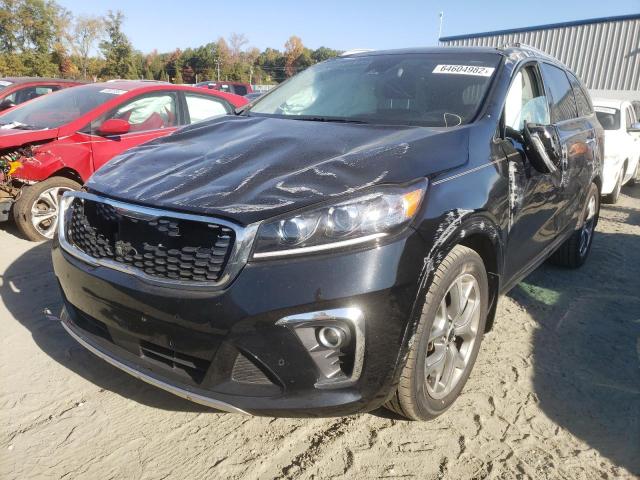 5XYPK4A57LG662747 - 2020 KIA SORENTO SX BLACK photo 2