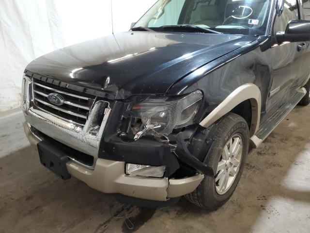 1FMEU74E17UB52084 - 2007 FORD EXPLORER E BLACK photo 9