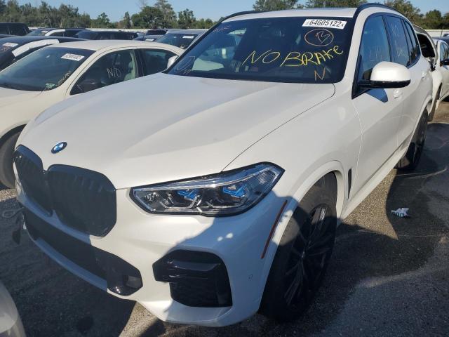 5UXCR4C06N9N06780 - 2022 BMW X5 SDRIVE WHITE photo 2