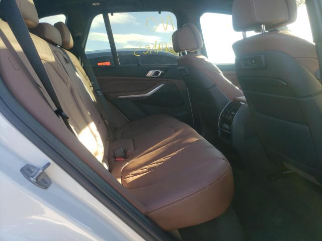 5UXCR4C06N9N06780 - 2022 BMW X5 SDRIVE WHITE photo 6
