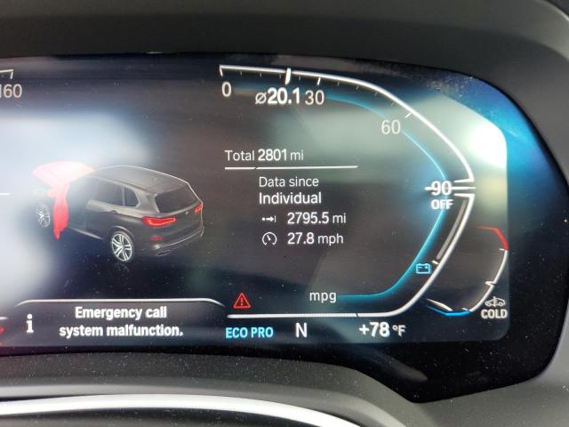 5UXCR4C06N9N06780 - 2022 BMW X5 SDRIVE WHITE photo 8