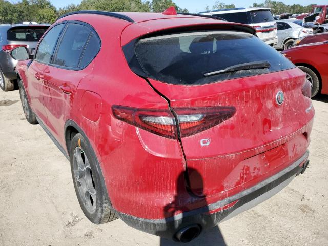 ZASFAKPN7J7B90352 - 2018 ALFA ROMEO STELVIO SP RED photo 3