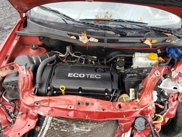 KL1TD56E59B627903 - 2009 CHEVROLET AVEO LS 红色 照片 7