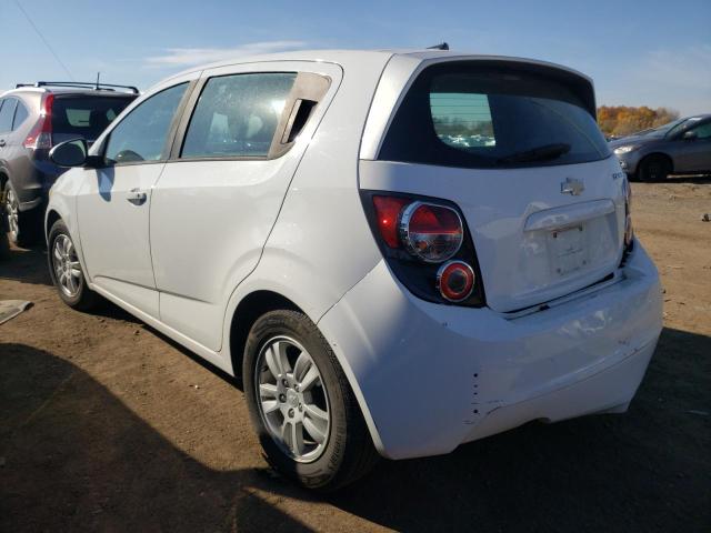 1G1JB6SH8C4199616 - 2012 CHEVROLET SONIC LS WHITE photo 3