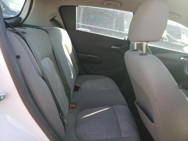 1G1JB6SH8C4199616 - 2012 CHEVROLET SONIC LS WHITE photo 6