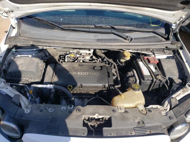 1G1JB6SH8C4199616 - 2012 CHEVROLET SONIC LS WHITE photo 7