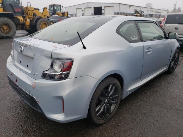 JTKJF5C76E3069864 - 2014 TOYOTA SCION TC Бірюзовий фото 4