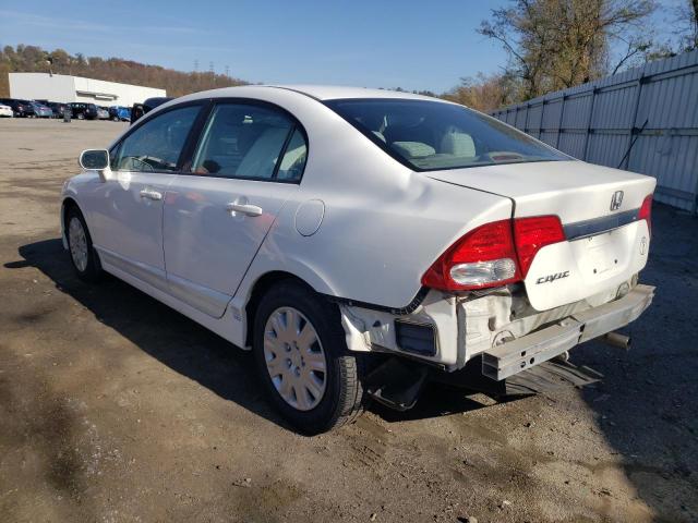 1HGFA46589L000469 - 2009 HONDA CIVIC GX WHITE photo 3