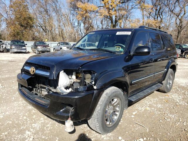 5TDBT48A45S253380 - 2005 TOYOTA SEQUOIA LI BLUE photo 2