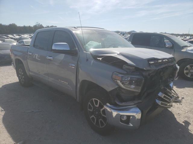 5TFHY5F17KX844412 - 2019 TOYOTA TUNDRA CRE GRAY photo 1