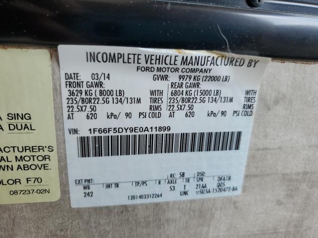 1F66F5DY9E0A11899 - 2014 WINNEBAGO SUNSTAR GRAY photo 10