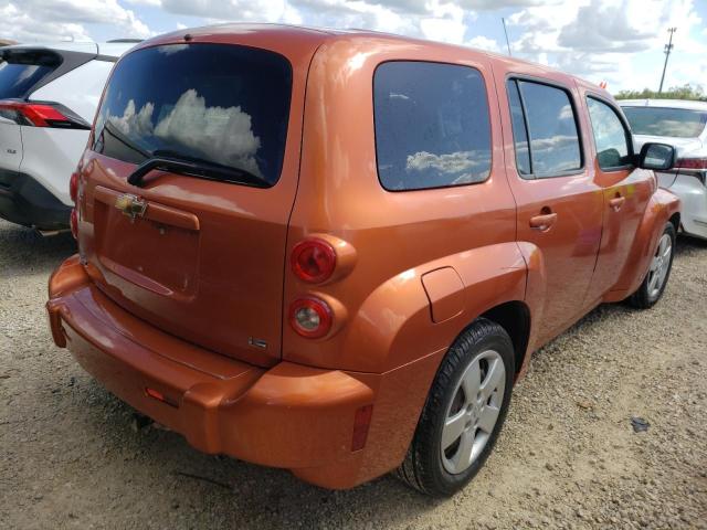 3GNDA13D98S639671 - 2008 CHEVROLET HHR LS 橙色 照片 4