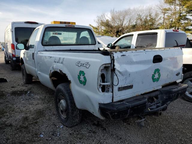 1FTNF21576EC74625 - 2006 FORD F 250 WHITE photo 3