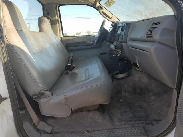 1FTNF21576EC74625 - 2006 FORD F 250 WHITE photo 5