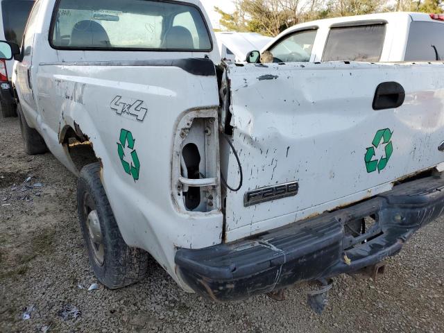 1FTNF21576EC74625 - 2006 FORD F 250 WHITE photo 9