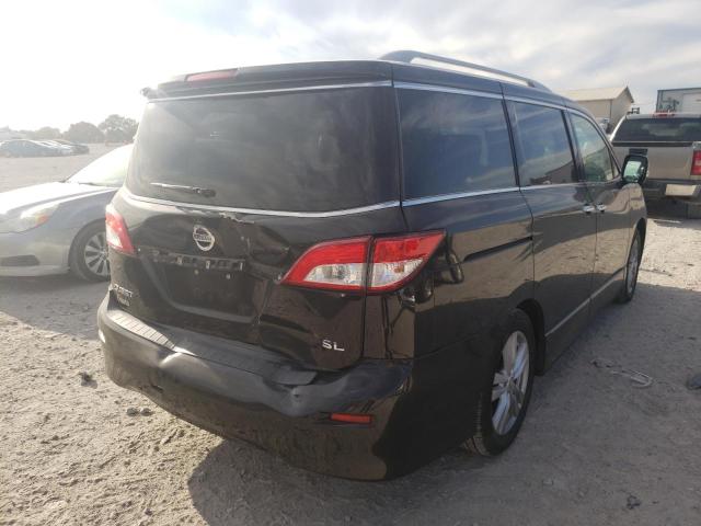 JN8AE2KP2B9001391 - 2011 NISSAN QUEST BLACK photo 4