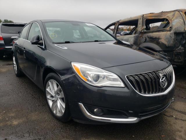 2G4GK5EX2F9226756 - 2015 BUICK REGAL GRAY photo 1