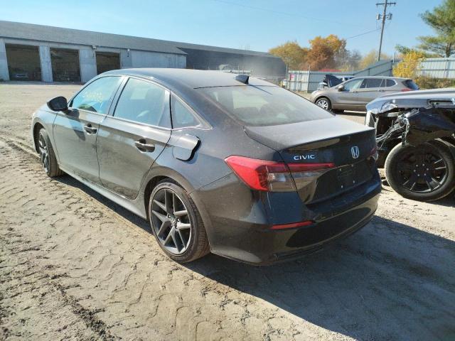 2HGFE2F55NH550275 - 2022 HONDA CIVIC SPOR 黑色 照片 3