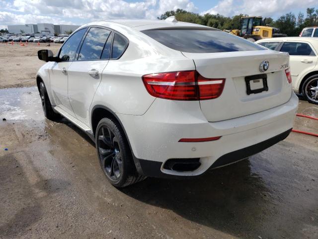 5UXFG8C50EL592581 - 2014 BMW X6 XDRIVE5 WHITE photo 3