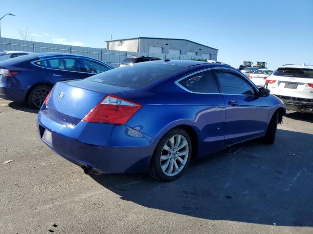 1HGCS128X9A007174 - 2009 HONDA ACCORD EXL BLUE photo 4