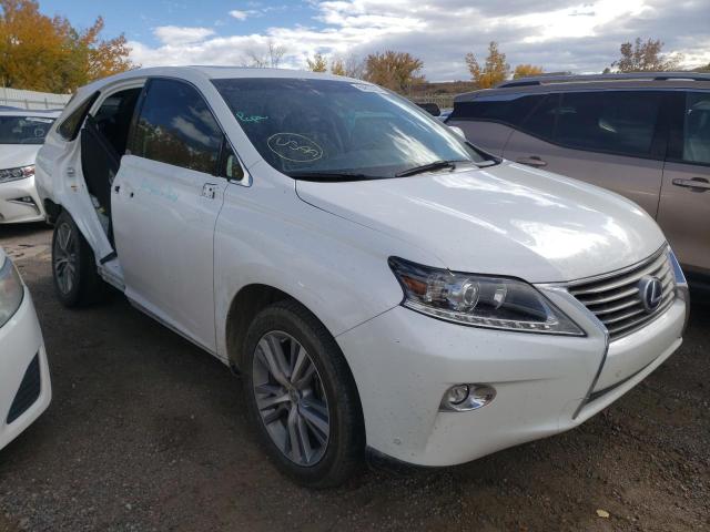 2T2ZB1BA6FC003346 - 2015 LEXUS RX 450H WHITE photo 1