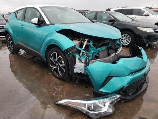 NMTKHMBXXJR063641 - 2018 TOYOTA C-HR XLE GREEN photo 1