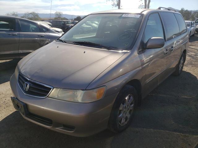 5FNRL18004B070291 - 2004 HONDA ODYSSEY EX TAN photo 2