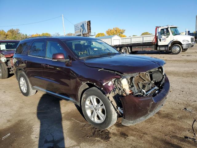 1C4RDHDG8CC320669 - 2012 DODGE DURANGO CR MAROON photo 1