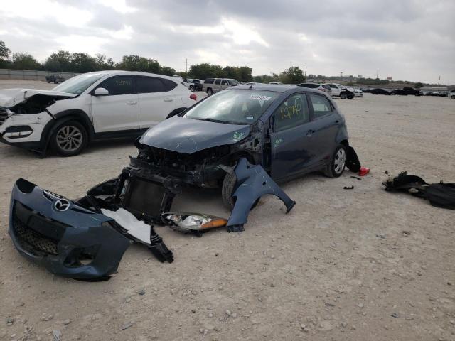 JM1DE1KY4E0188220 - 2014 MAZDA MAZDA2 SPO 蓝色 照片 2