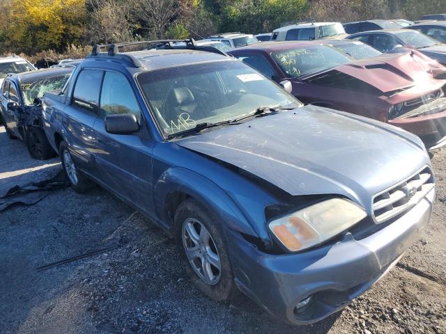 4S4BT62C866102609 - 2006 SUBARU BAJA SPORT BLUE photo 1