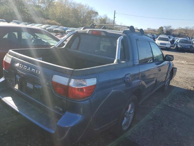 4S4BT62C866102609 - 2006 SUBARU BAJA SPORT BLUE photo 4