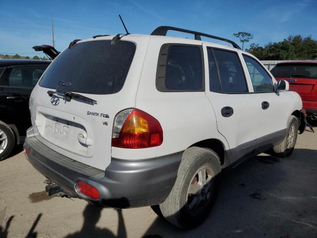 KM8SC13D24U747386 - 2004 HYUNDAI SANTA FE WHITE photo 4