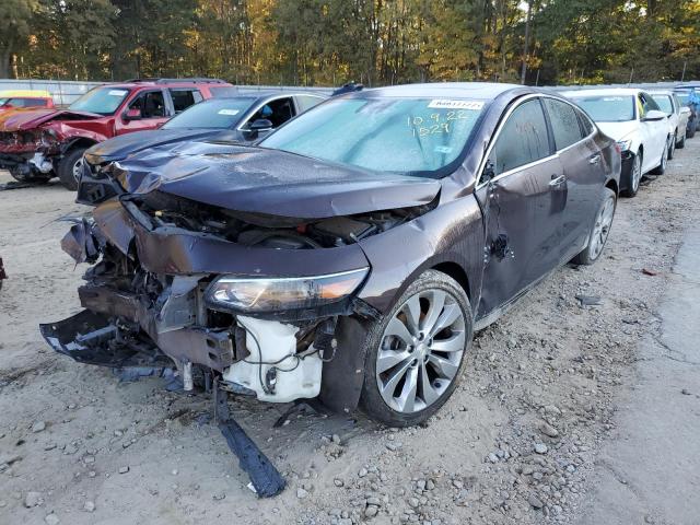 1G1ZH5SX8GF221529 - 2016 CHEVROLET MALIBU PRE BROWN photo 2