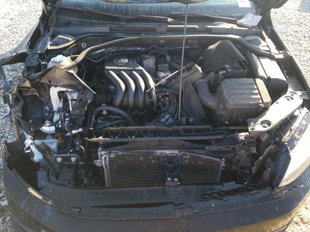 3VW2K7AJ9FM312338 - 2015 VOLKSWAGEN JETTA BASE BLACK photo 7