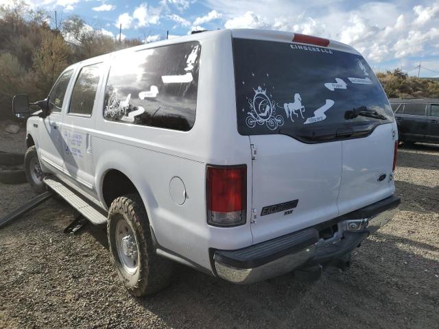 1FMNU41S4YEE53484 - 2000 FORD EXCURSION WHITE photo 3