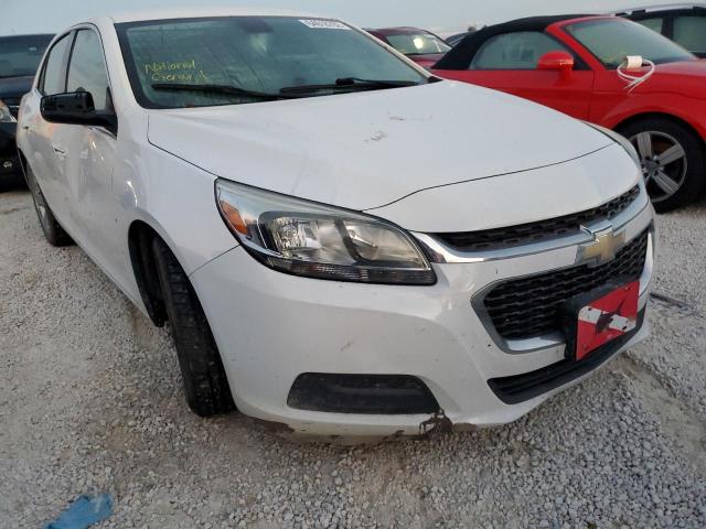 1G11B5SLXEU155098 - 2014 CHEVROLET MALIBU LS WHITE photo 1