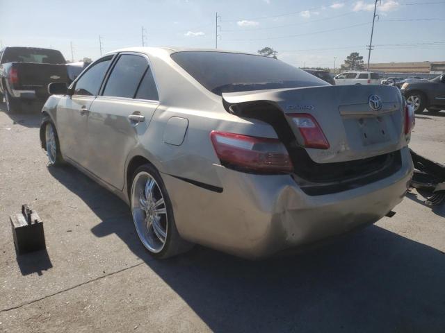 4T1BE46K37U596181 - 2007 TOYOTA CAMRY CE GOLD photo 3