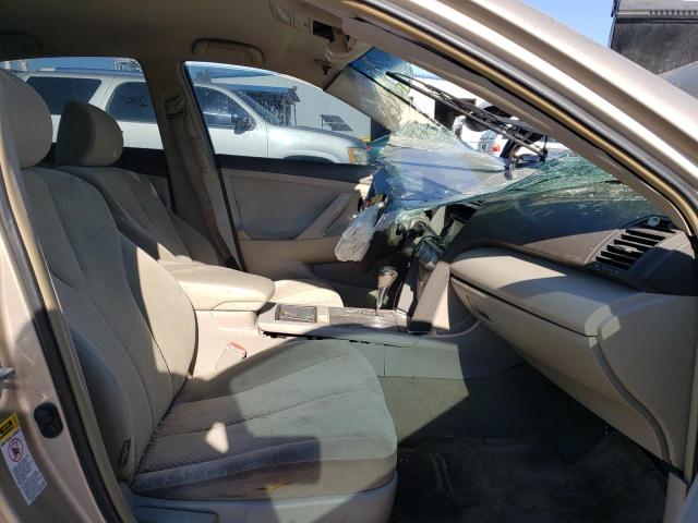 4T1BE46K37U596181 - 2007 TOYOTA CAMRY CE GOLD photo 5