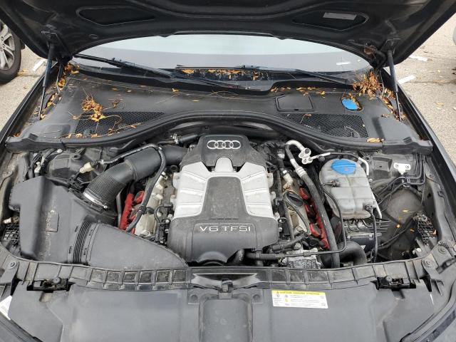 WAUHGAFC7CN033037 - 2012 AUDI A6 PRESTIG შავი ფოტო 7