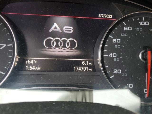 WAUHGAFC7CN033037 - 2012 AUDI A6 PRESTIG შავი ფოტო 8