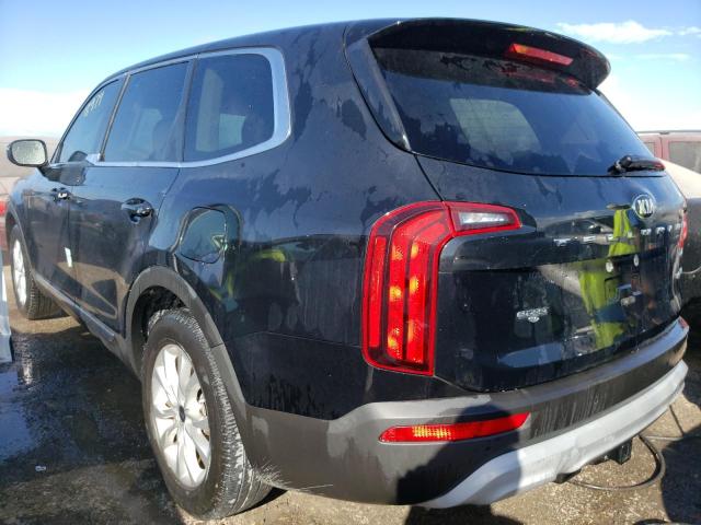 5XYP24HC0LG040009 - 2020 KIA TELLURIDE BLACK photo 3