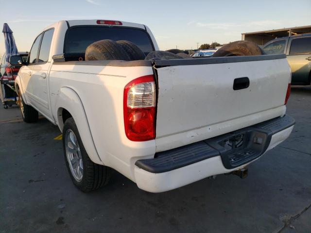 5TBET38166S520827 - 2006 TOYOTA TUNDRA DOU WHITE photo 3