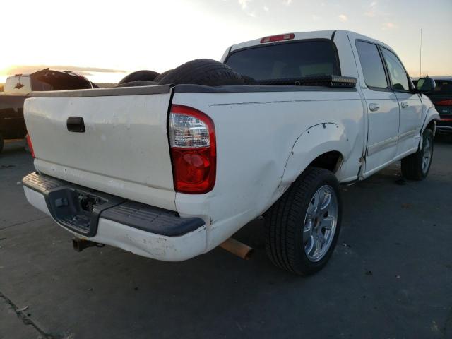 5TBET38166S520827 - 2006 TOYOTA TUNDRA DOU WHITE photo 4