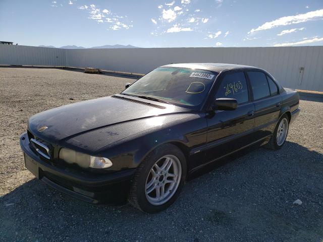 WBAGG834X1DN81327 - 2001 BMW 740 I AUTO BLACK photo 2