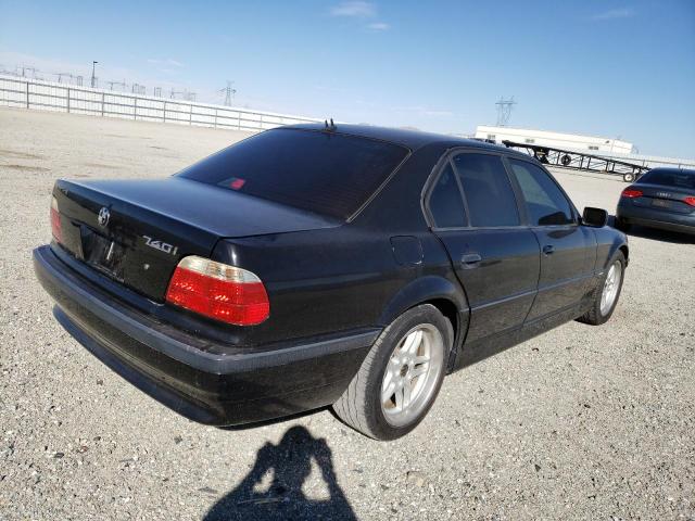 WBAGG834X1DN81327 - 2001 BMW 740 I AUTO BLACK photo 4