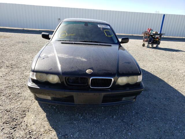 WBAGG834X1DN81327 - 2001 BMW 740 I AUTO BLACK photo 9