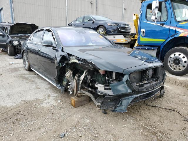 W1K6G7GB5MA027237 - 2021 MERCEDES-BENZ S 580 4MAT GREEN photo 1