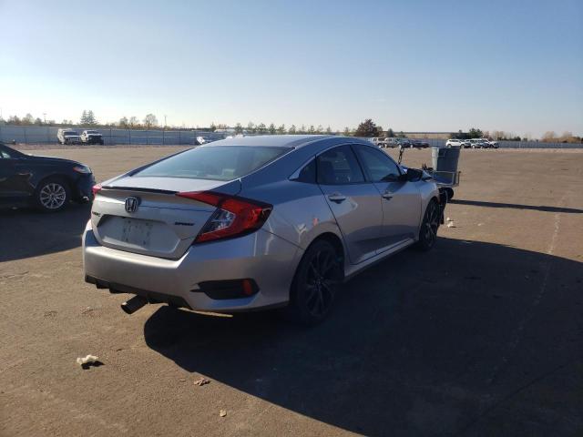 19XFC2E82KE005500 - 2019 HONDA CIVIC SPOR 银色 照片 4