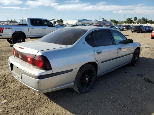 2G1WF52E049122599 - 2004 CHEVROLET IMPALA SILVER photo 4