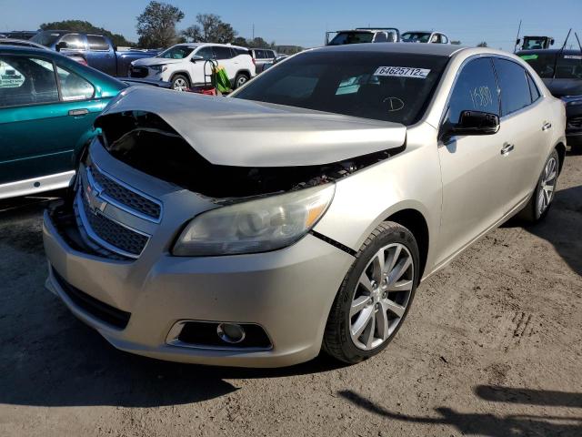 1G11H5SA6DF311153 - 2013 CHEVROLET MALIBU LTZ ბეჟი ფოტო 2